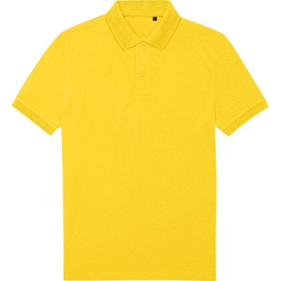 B&C My Eco Polo 65/35 Piqué polo tričko žlté pop