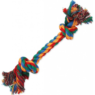 Dog Fantasy Plaček Uzol bavlnený farebný 2 knôty 25 cm