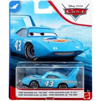 Mattel CARS AUTA STŘÍBRNÝ KRÁL DINOCO SILVER KING S GKB11