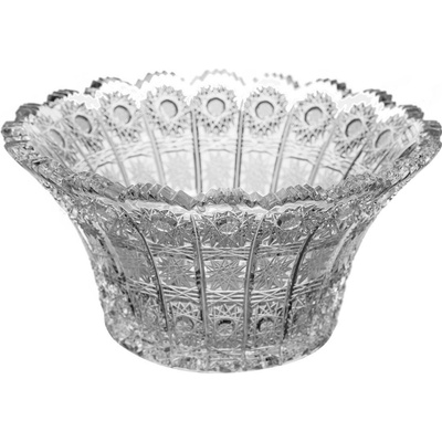 Bohemia Crystal Mísa klobouk Bohemia Crystal 60096 Bohatý brus Klasik 205 mm