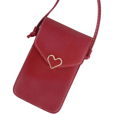 narmart Дамско портмоне за телефон - Червено 20230704133 (384336_Червен)