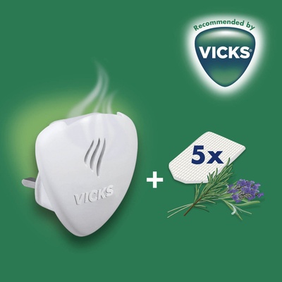 VICKS Osviežovač vzduchu pre deti, rozmarín a levandula 1 ks