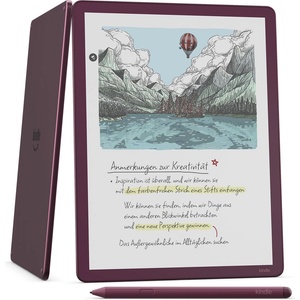 Amazon Kindle Scribe Colorsoft 64GB (Latest Generation) - 11" Frontlit Color Display - Thin, Light, Powerful - Documents, Books and Integrated Notebook - Fig - PA2MA5 Четец за Е-книги