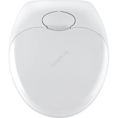 WENKO 110003100-WC тоалетна седалка 35, 5x38 cm бяла (WE0608)