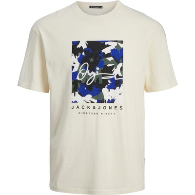 JACK & JONES Тениска 'aruba' бежово, размер xl