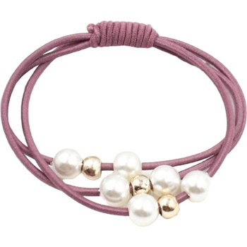 HARAHU Ластик за коса ol-19085 - Тъмно Розова kp19085 (ol-19085)