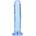 Shots Toys Джели дилдо Real Rock Crystal Clear 6" синьо