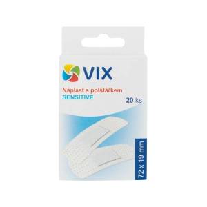 VIX пластир бял Sensitive (20 бр. /кутия)