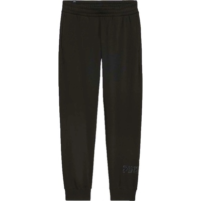 Puma dámské tepláky ESSENTIALS + ANIMAL PANTS FL čierna tmavo sivá