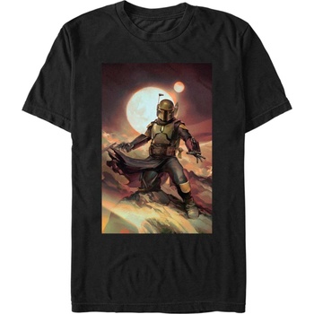 ZOOT. Fan Черна мъжка тениска с рисунка на Боба от "Междузвездни войни ZOOT. Fan | Cheren | МЪЖЕ | L