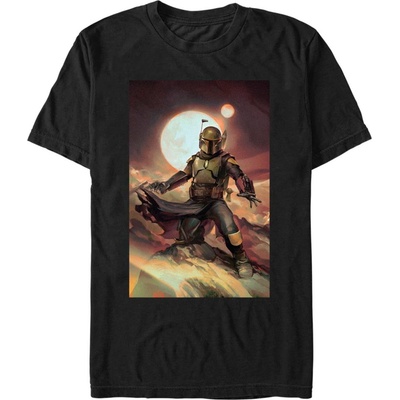 ZOOT. Fan Черна мъжка тениска с рисунка на Боба от "Междузвездни войни ZOOT. Fan | Cheren | МЪЖЕ | L