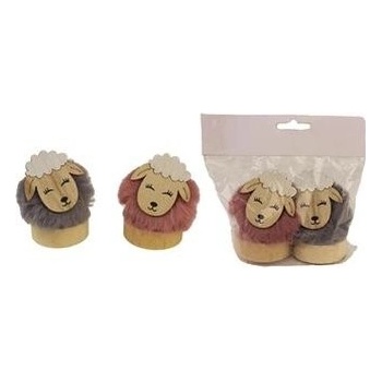 Dekoračná ovečka, 2 ks D3777