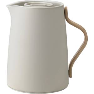 Stelton Вакуумна кана EMMA, 1 л, за чай, пясъчен, неръждаема стомана, Stelton (SNX2019)