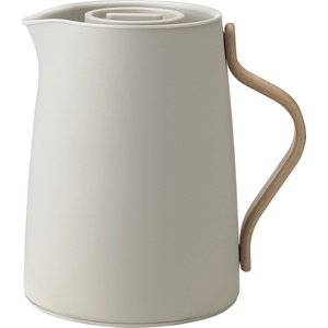 Stelton Вакуумна кана EMMA, 1 л, за чай, пясъчен, неръждаема стомана, Stelton (SNX2019)