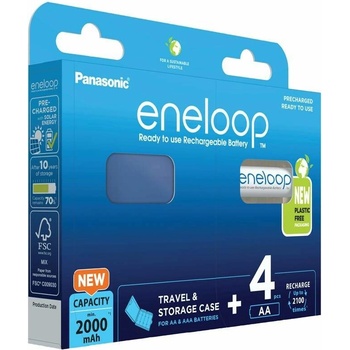 PANASONIC eneloop AA 2000mAh 4ks 3MCDE/4BE