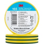 3M Изолационна лента Temflex 165 цвят ЖЪЛТО/ЗЕЛЕНА 0.15мм х 19мм, дължина 20м - 3M740202008 (3M740202008)
