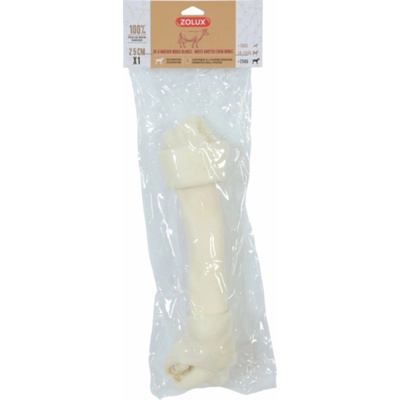 ZOLUX Knotted white bone žvýkačka pro psa 140 g