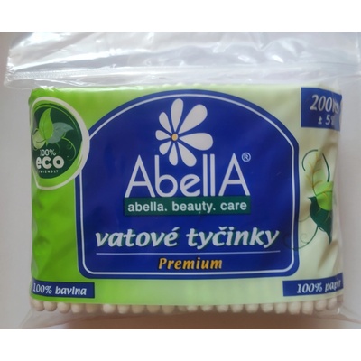 Abella Premium vatové tyčinky sáček 100 ks – Zbozi.Blesk.cz