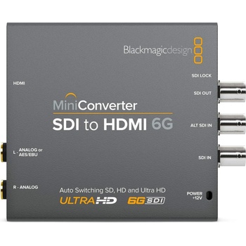 Blackmagic Design Конвертор Blackmagic Design - Mini Converter, SDI към HDMI 6G (CONVMBSH4K6G)