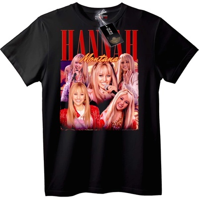 NOONEBRAND Hannah Montana Тениска - XL, Black