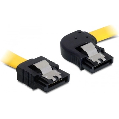 Delock SATA 6 Gb/s десен/пряк кабел, метален, 50 cm