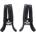 Doc Johnson Merci Vibro Grippers Vibrating Nipple Clamps with Case Black