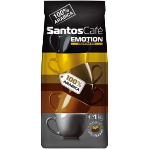 Балкам Груп ООД Кафе на зърна Santos Emotion Арабика, 1 кг