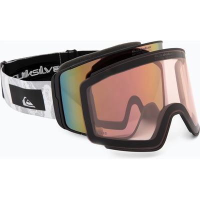 Quiksilver Мъжки очила за сноуборд Quiksilver Storm MG white camo/clux l purple mi