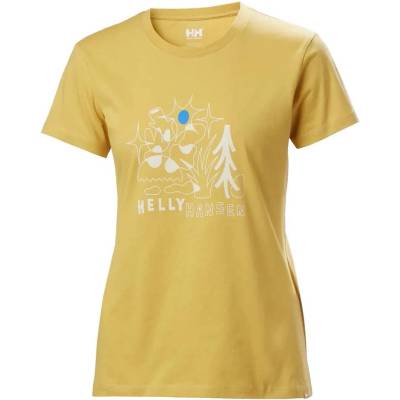 Тениска Helly hansen Massif Graphic short sleeve T-shirt - Yellow (Sand)