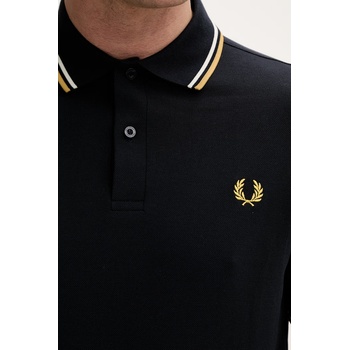 Fred Perry Памучна тениска с яка Fred Perry The Twin Tipped Shirt (M3600.W53)