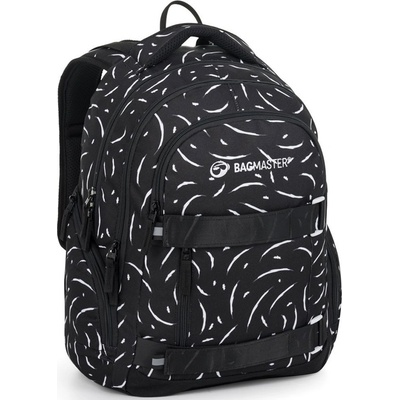 Bagmaster batoh NOMAD 25 A černo-bílý