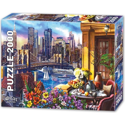 Star - Puzzle Night City - Brooklyn - 2 000 piese