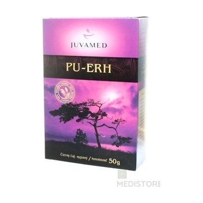 JUV PU-ERH CIERNY SYPANY čaj 50 g
