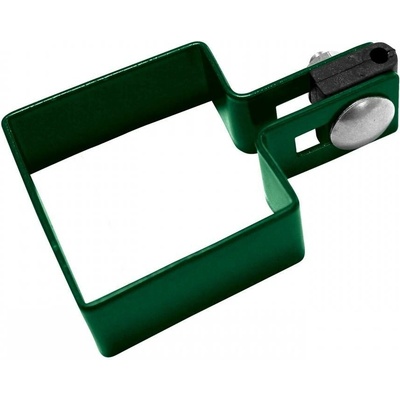 PILECKÝ Objímka plotového panelu PILOFOR pro sloupek PILOFOR poplastovaná koncová 60 x 60 mm zelená