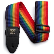 Ernie Ball - gitarový pás Polypro Rainbow