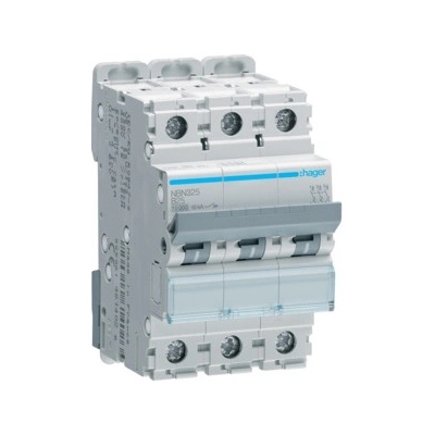 Hager Electro 3p B 25A 10kA NBN325