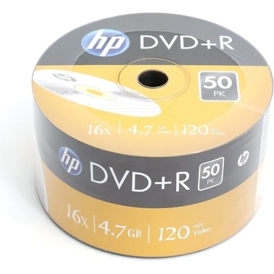 HP DVD+R 4,7GB 16x, 50ks
