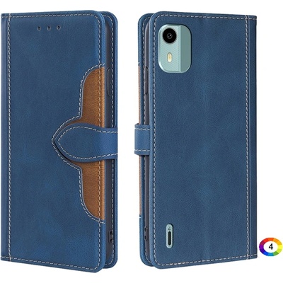 Nokia C12 Wallet Калъф и Протектор