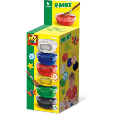 SES Creative Плакатни бои (6x45ml) (381)