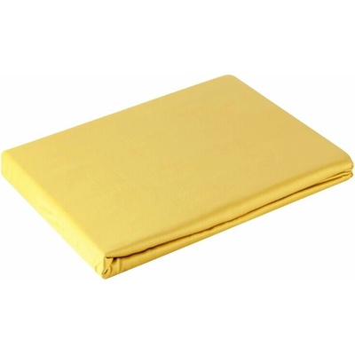 Takoy Plachta hladká bez gumy z bavlneného saténu farba horčicová 125 g/m2 NOVA-HF-376055 180x210