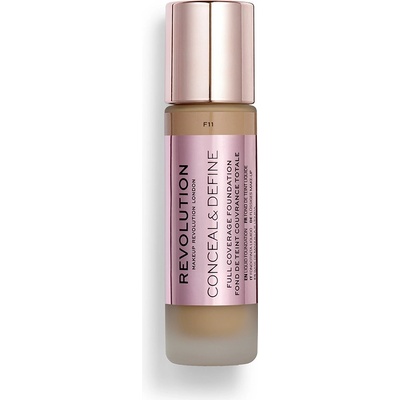 Makeup Revolution Conceal & Define Foundation make-up F11 23 ml