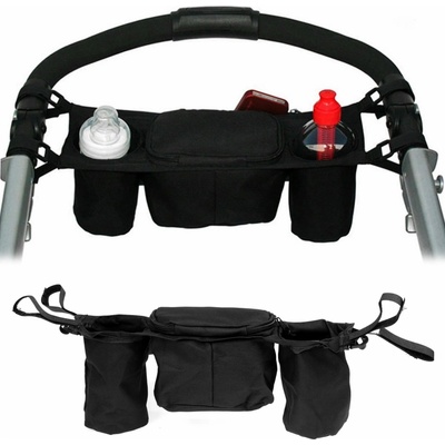 KIK Závěsný organizér černý