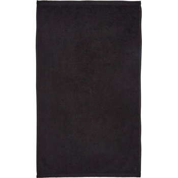 Catherine Lansfield Черна бързосъхнеща памучна хавлиена кърпа от тери 70x120 cm Quick Dry - Catherine Lansfield (TW/56250/W/BT/BK)