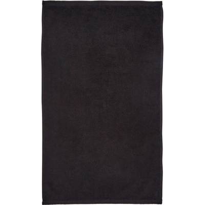 Catherine Lansfield Черна бързосъхнеща памучна хавлиена кърпа от тери 70x120 cm Quick Dry - Catherine Lansfield (TW/56250/W/BT/BK)