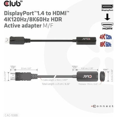 Club3D CAC-1088