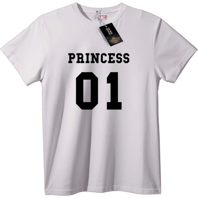 NOONEBRAND Тениска Принцеса 01 - M, White