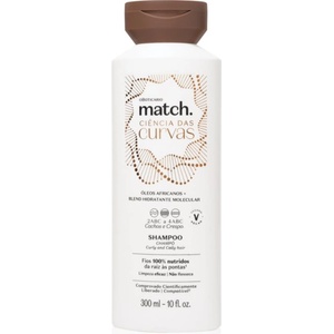 oBoticário Match. Science of Curves хидратиращ шампоан за чуплива и къдрава коса 300ml
