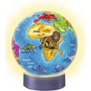 Ravensburger 3D Puzzleball Svítící Globus 72 ks