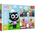 Trefl Puzzle 24 макси Milo, Приключенията на малкото коте Milo (14371)