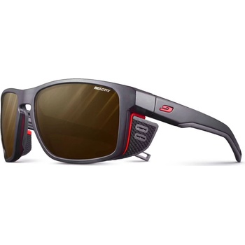 Julbo Слънчеви очила Julbo - Shield M - Reactiv High Mountain 2-4, черно/оранжеви (J5445014)